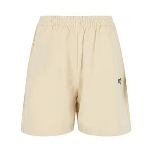 Balenciaga Embroidered Logo Sweatshorts Ivory Mens